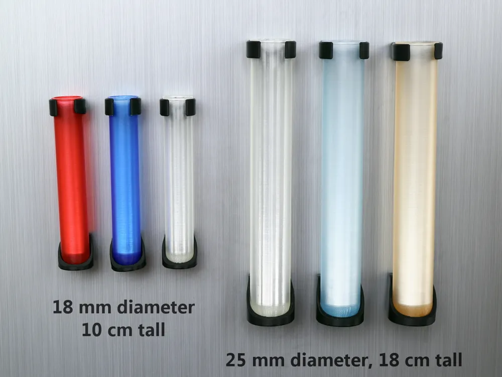 Translucent Test Tube Decor - Free 3D Print Model - MakerWorld
