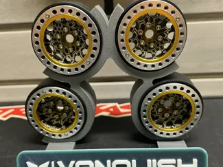 1.9" Vanquish SpecRC Wheel Display Stand with tags