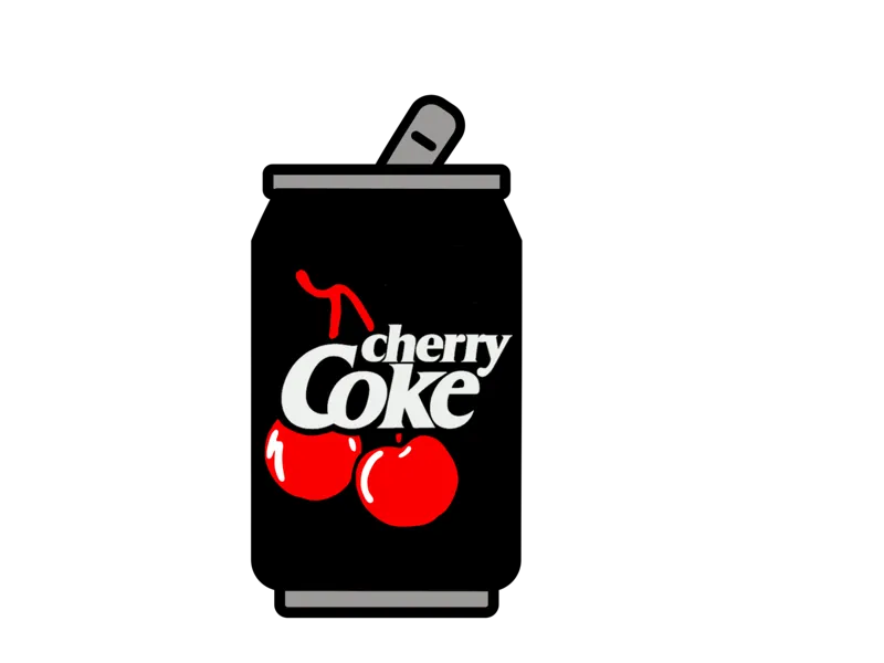 Cherry coke keychain can opener