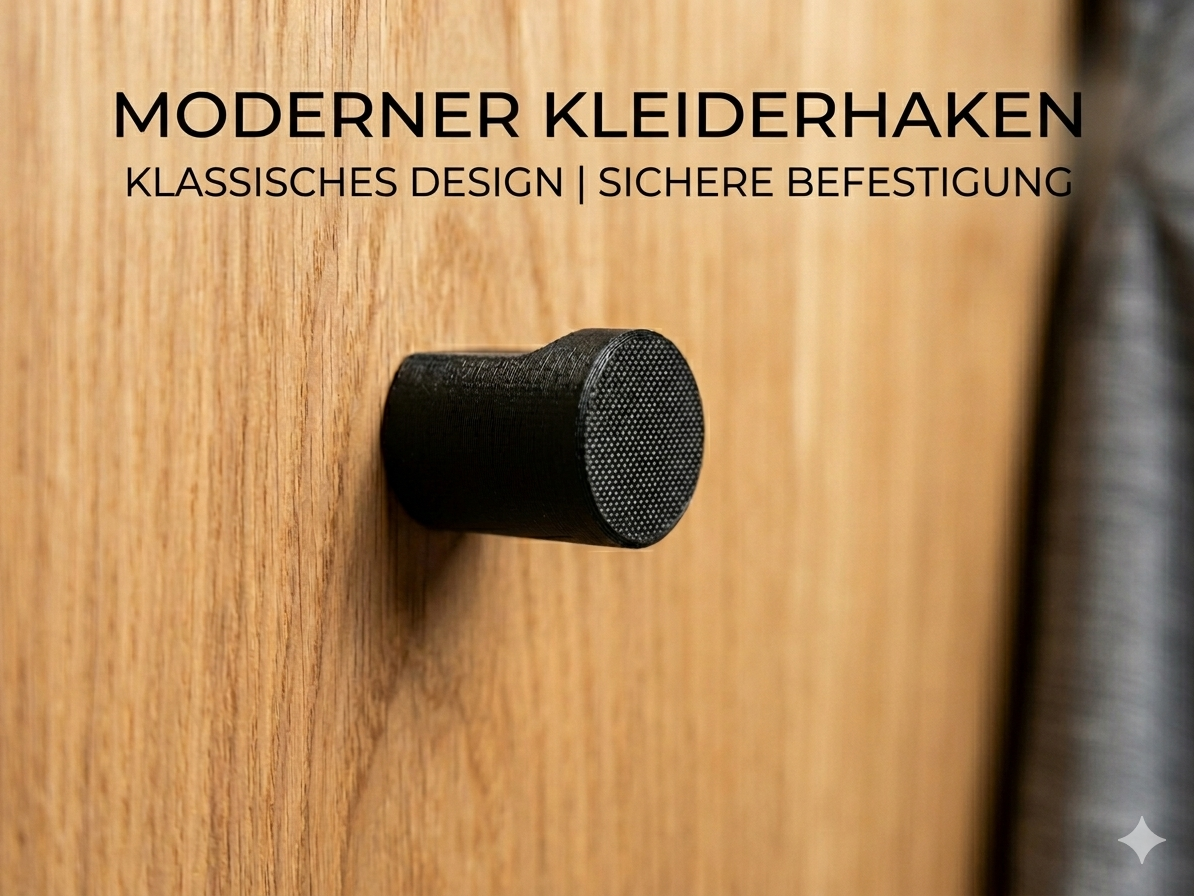 Multi-Kleiderhaken - Unsichtbare Befestigung