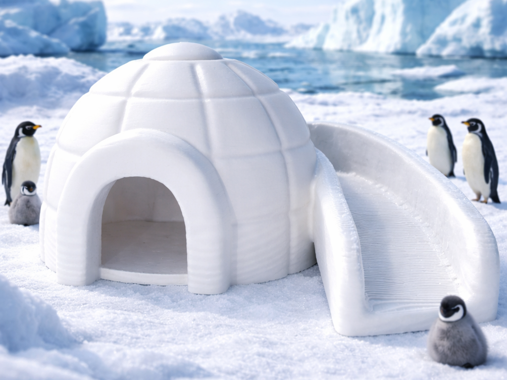 Igloo Playhouse with Slide 