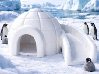 Igloo Playhouse with Slide 