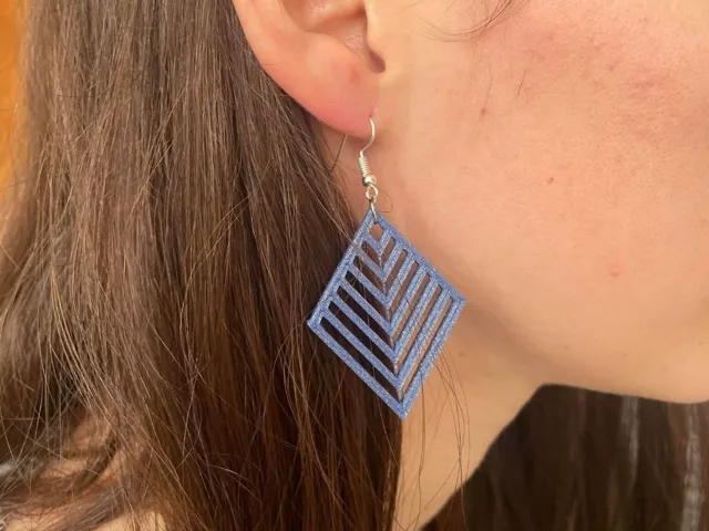 Boucles d'oreille simple