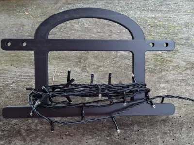 String Light Hanger for Storage