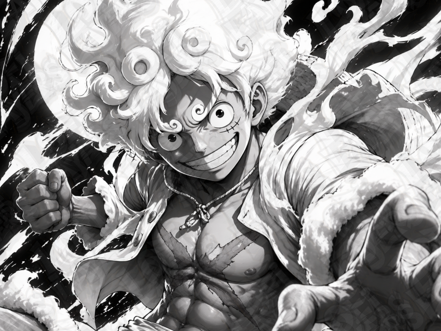 Monkey D. Luffy Gear 5 Hueforge