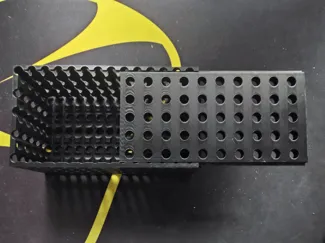 Box with holes