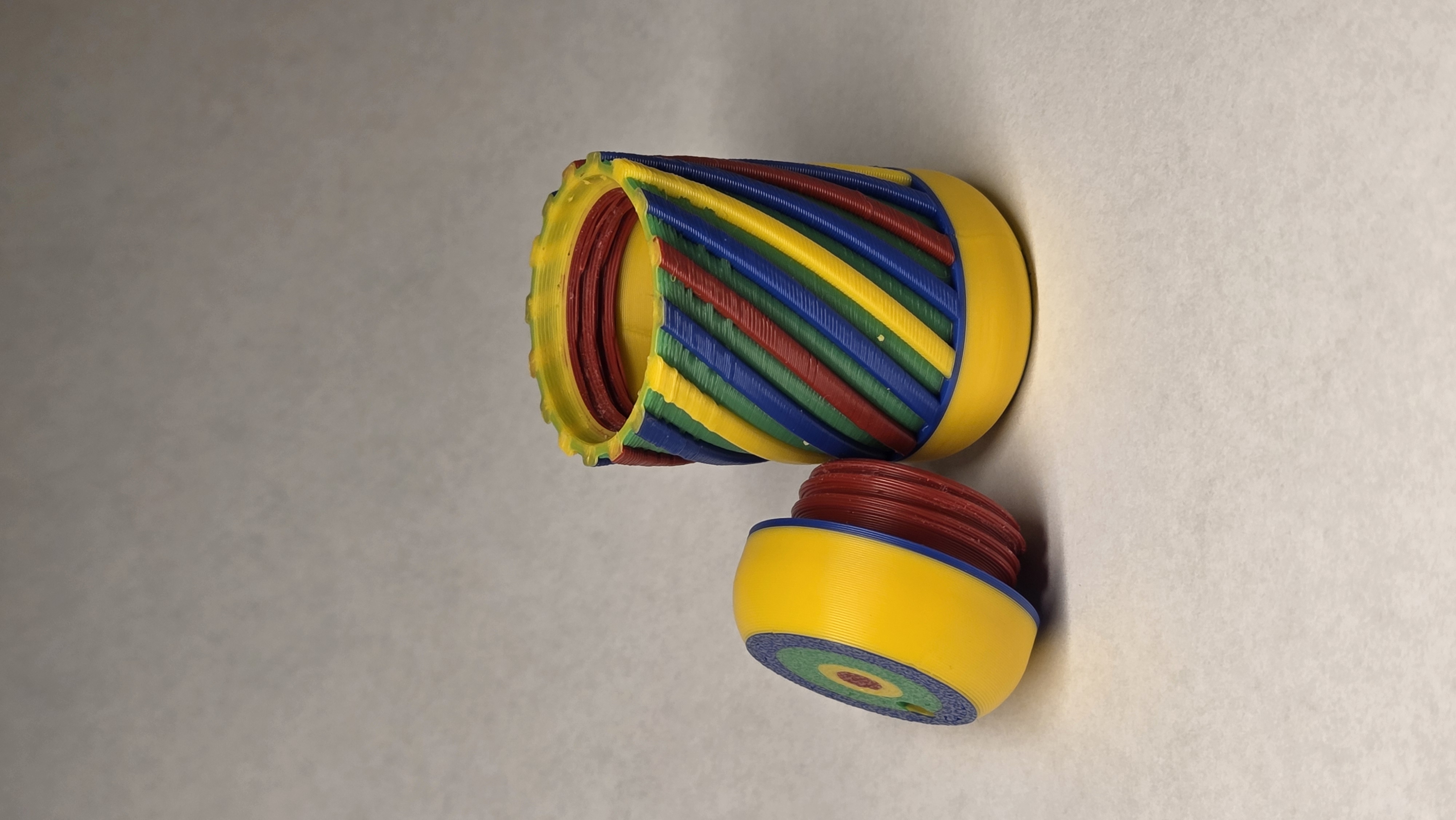 Miniatura 5 do modelo 3D Modern Keychain Containers
