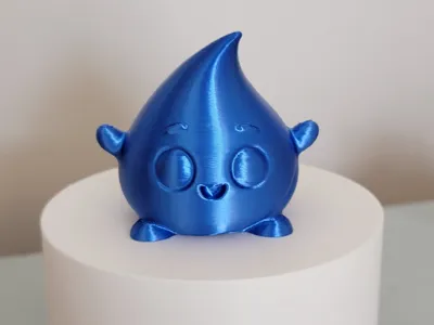 Water Elemental Buddy - Water Droplet Sprite