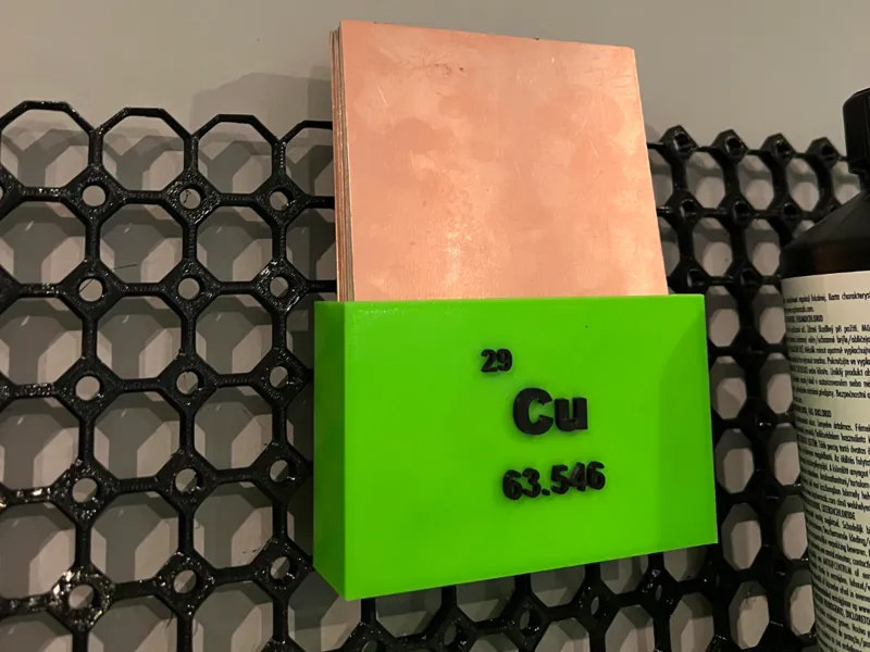 Multiboard blank copper pcb holder