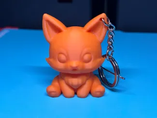 Fox keychain