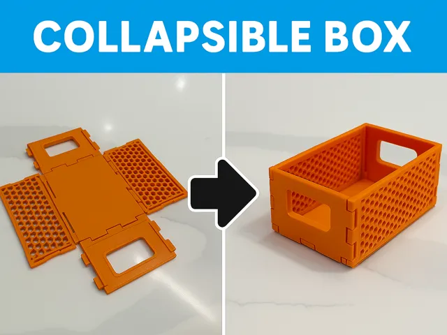 Collapsible Box - Custom Size Generator!