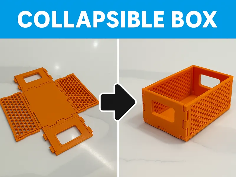 Collapsible Box - Custom Size Generator!