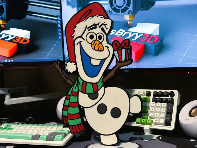Olaf (NO AMS) X-Mas Wall Art