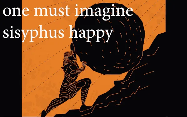 Sisyphus on the Mobius Strip view 2