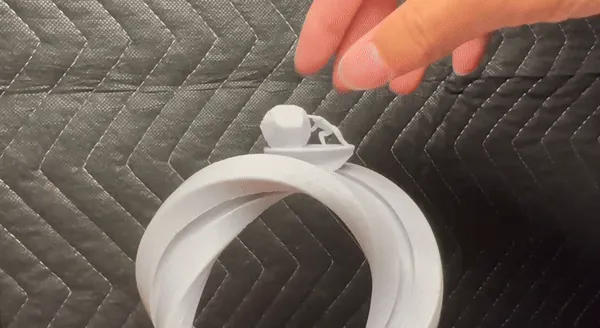 Sisyphus on the Mobius Strip view 3