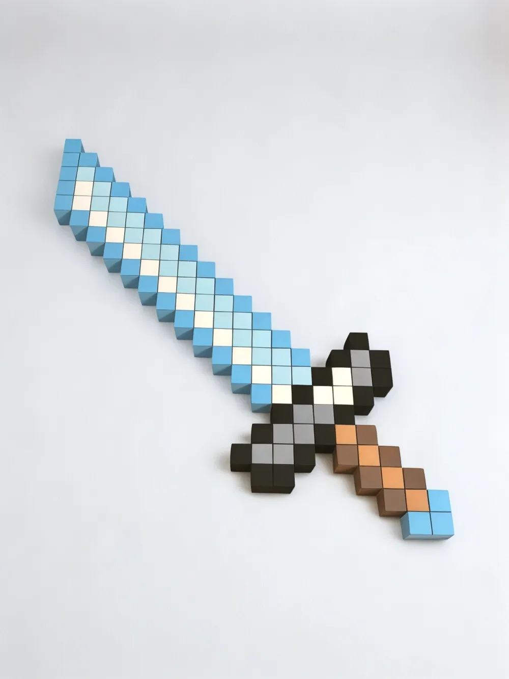 Customizable Minecraft-Style Sword - Free 3D Print Model - MakerWorld