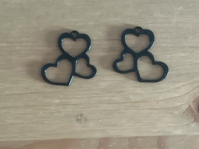 heart earrings