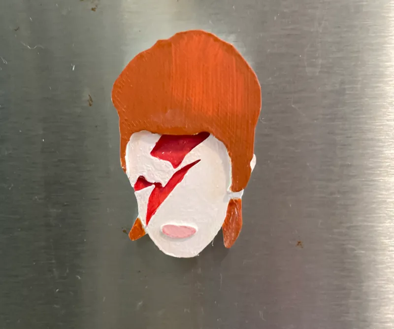 David Bowie (Aladdin Sane) Magnet