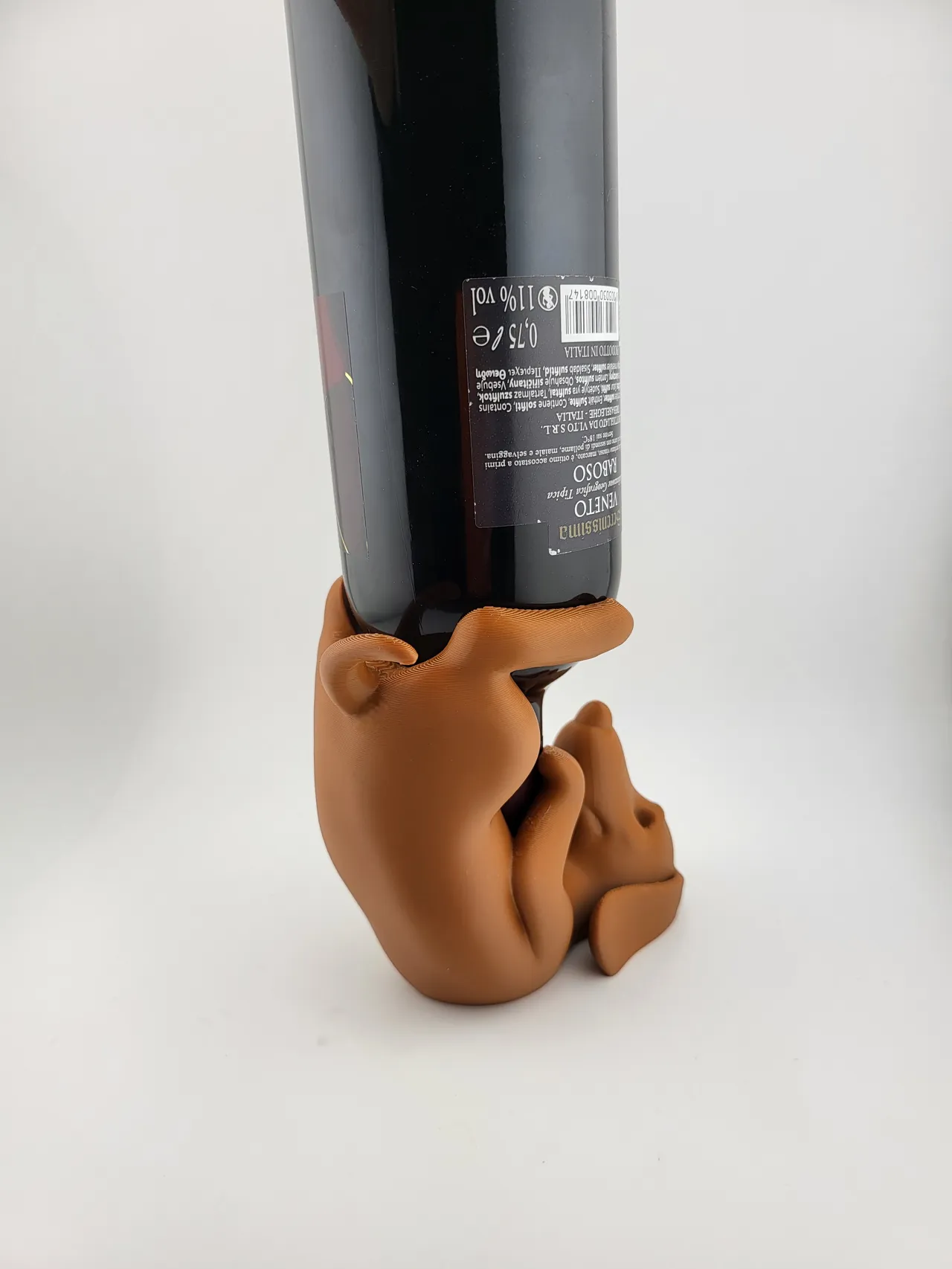 dachshund wine bottle holder easter dog view 3
