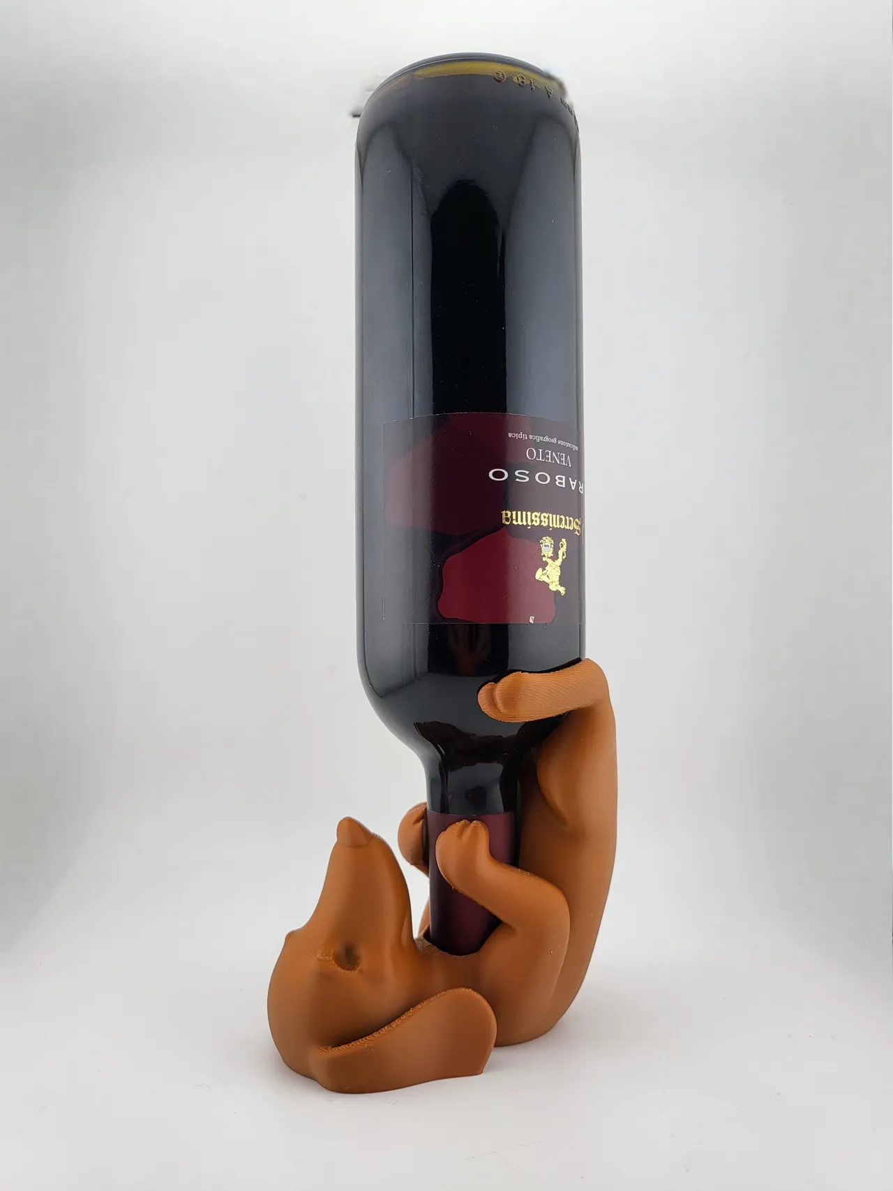 dachshund wine bottle holder easter dog view 4