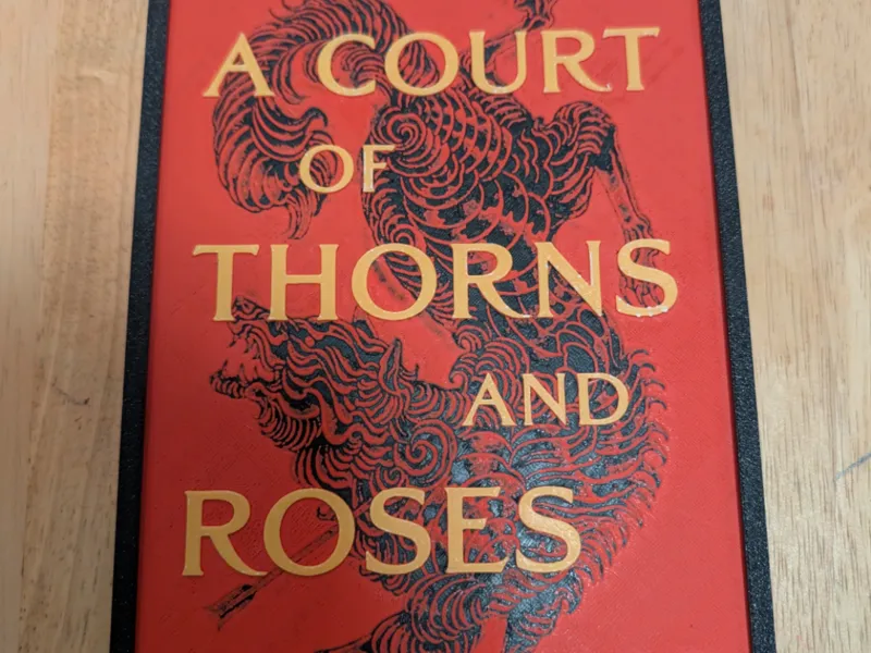 A Court of Thorns and Roses Cover HueForge