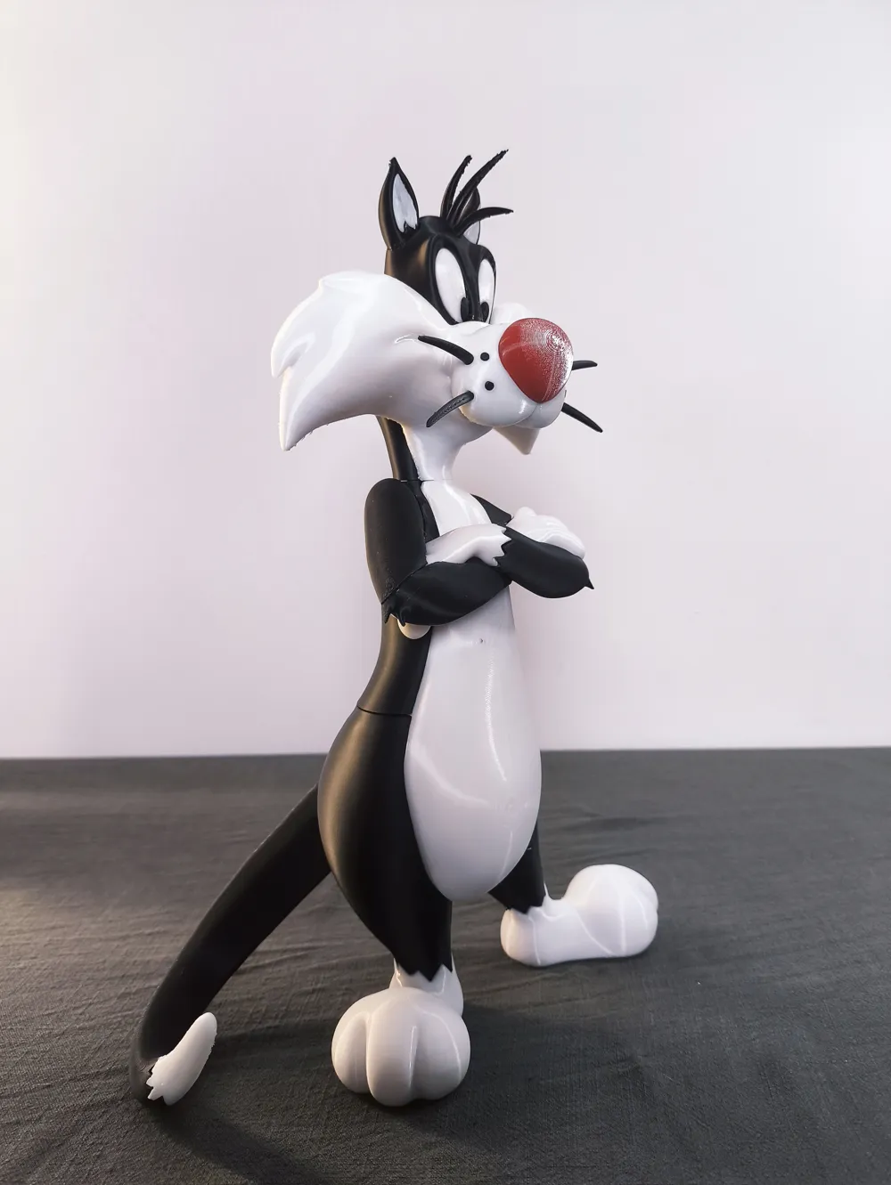 Sylvester Cat no AMS - Free 3D Print Model - MakerWorld