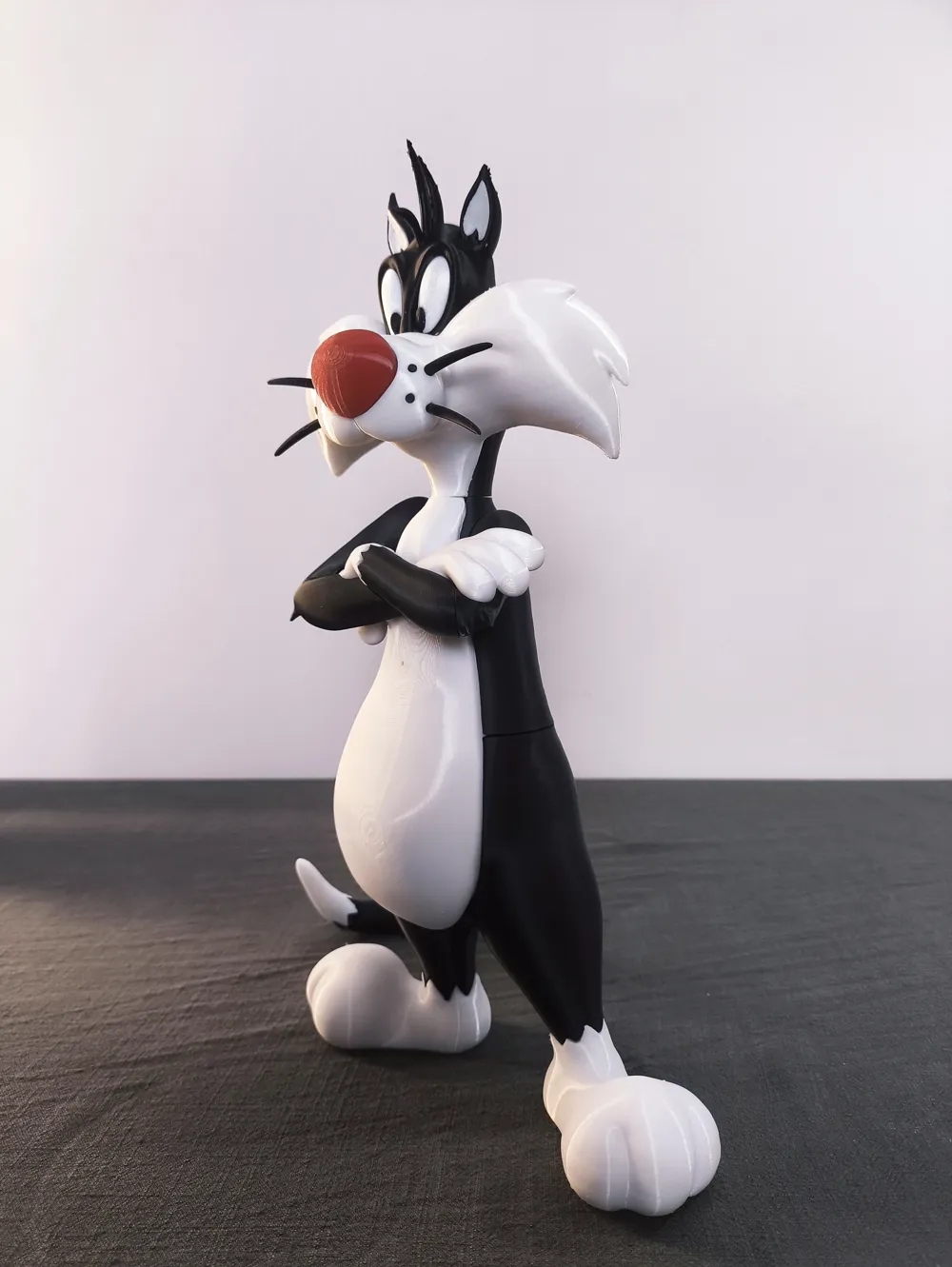 Sylvester Cat no AMS - Free 3D Print Model - MakerWorld
