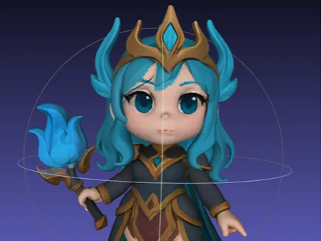 vexana chibi 3d