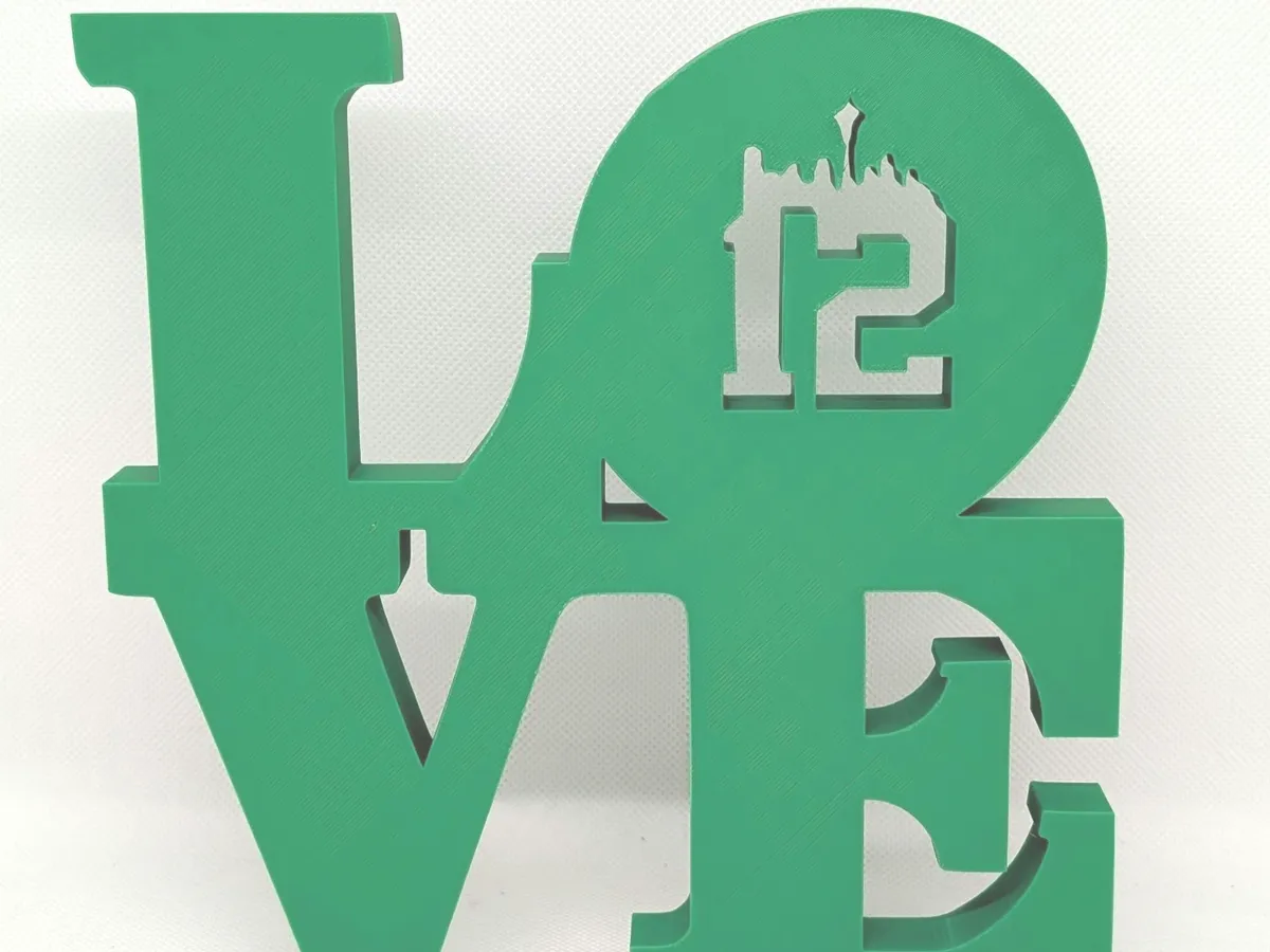 Seattle Seahawks 12th Man Love Park Sign - Free 3D Print Model - MakerWorld