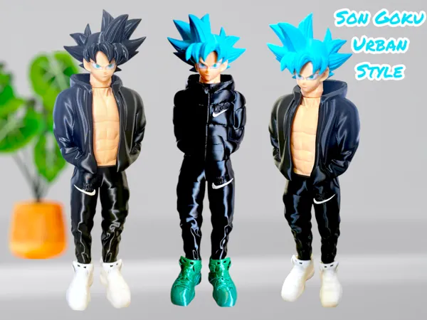 Фигурка Son Goku в уличен стил