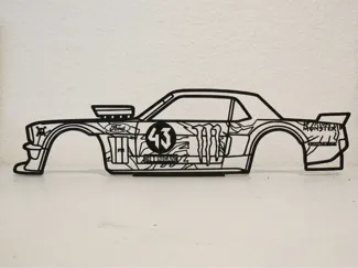 Hoonicorn V1 Ford Mustang Ken Block Wall Art