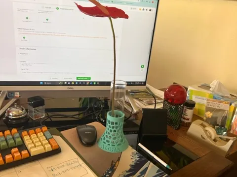 Aloha vase stand