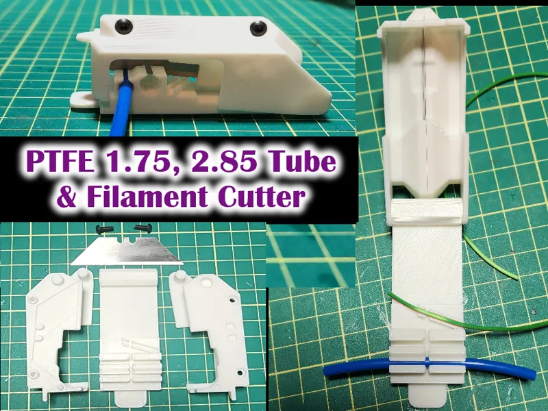 PTFE 1.75, 2.85 Tube & Filament Cutter