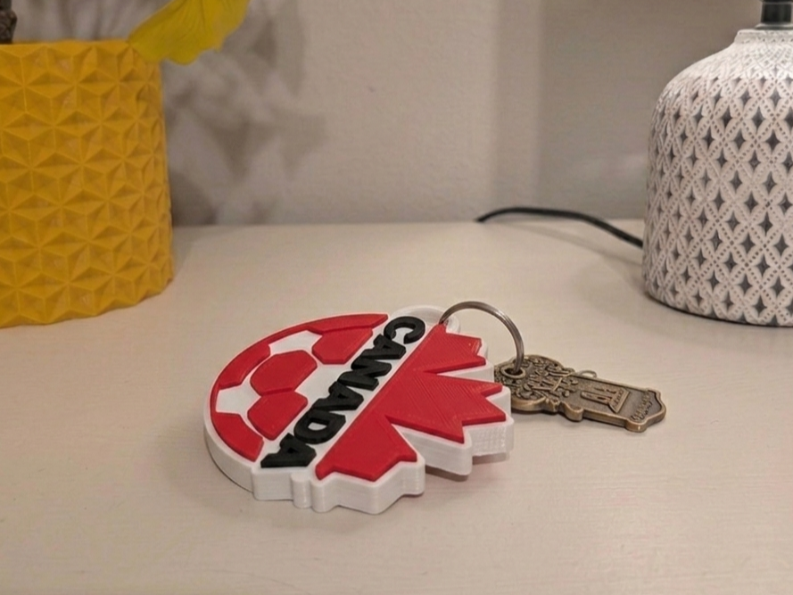 World Cup 2026 - Canada Keyring / Keychain