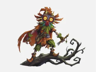 Figura skull kid majoras mask