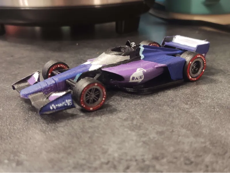 Indycar Dallara IR-18 model kit