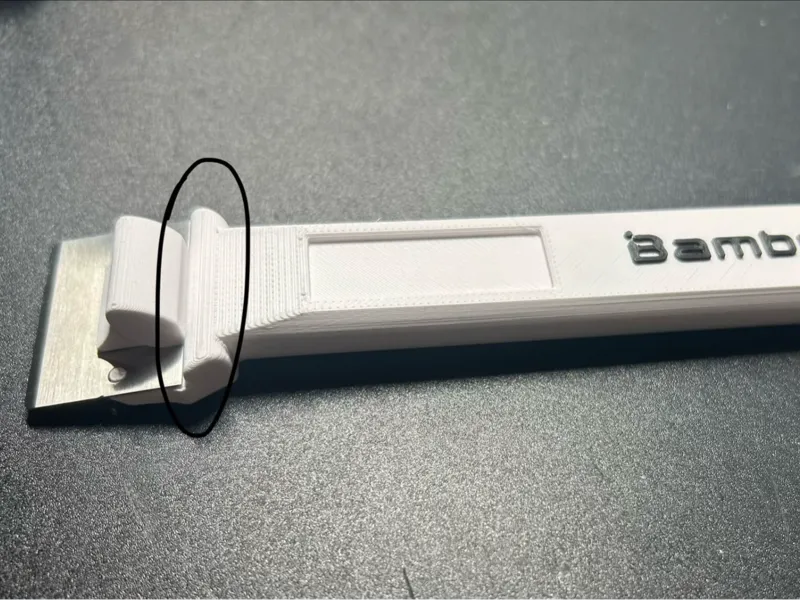 Agarrador de Raspador Bambulab