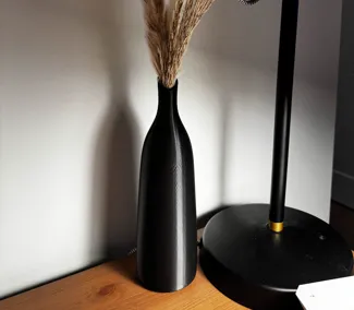 japandi style tall vase
