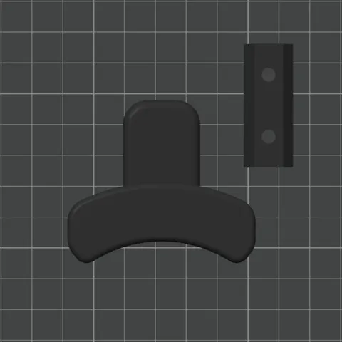 Headphone Hanger Wall Mount view 2