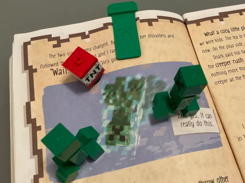 Creeper Bookmark