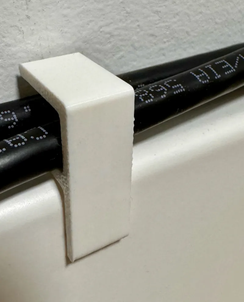 Skirting Board Cable Holder