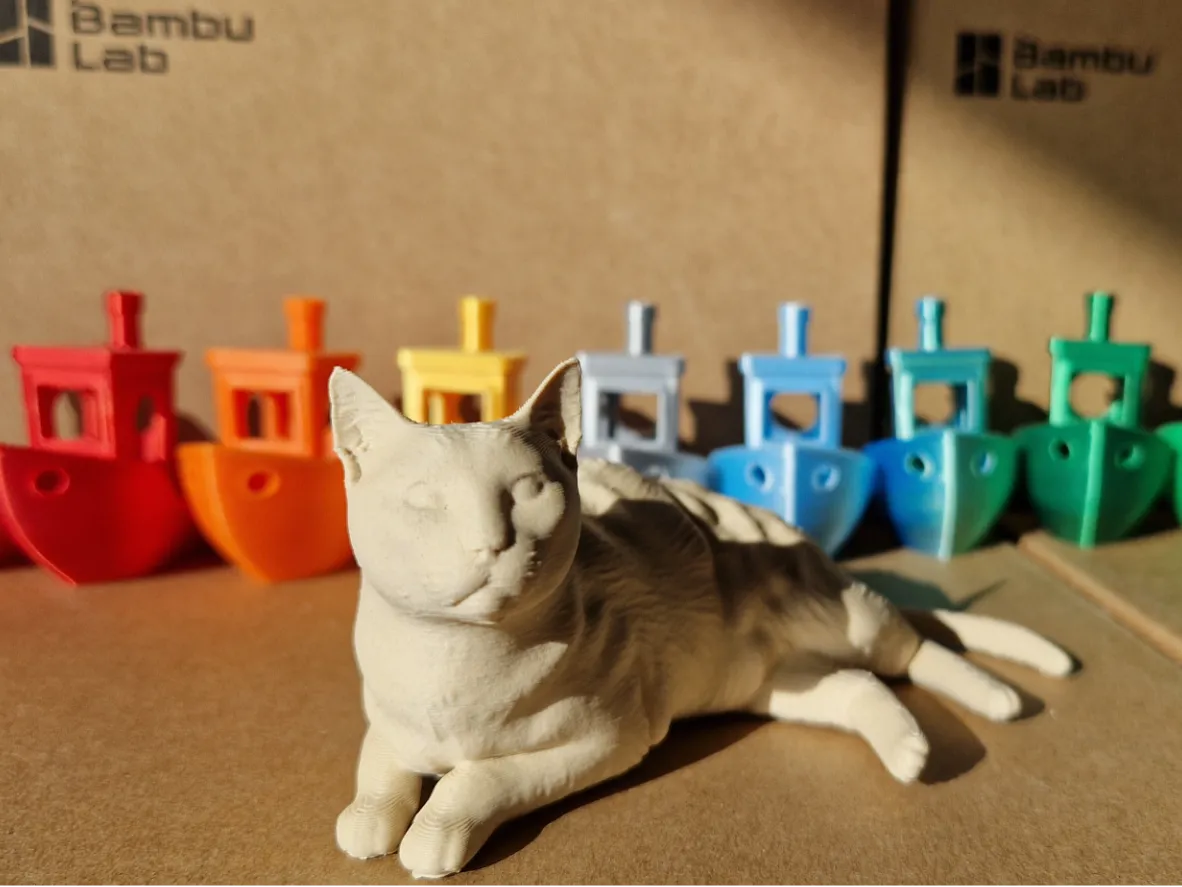 Desk Cat - Free 3D Print Model - MakerWorld
