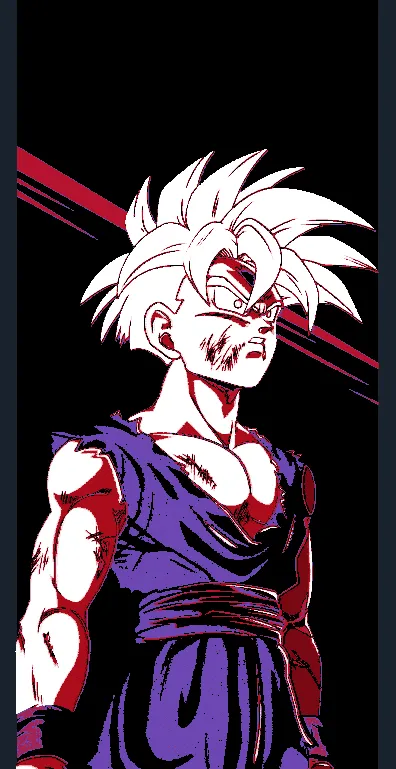 Gohan Rage HueForge | Dragon Ball Z by Zero MakerWorld: Download Free ...