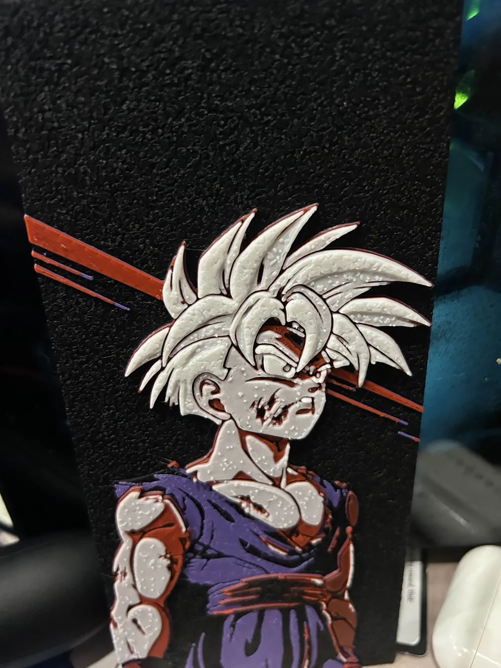 Gohan Rage HueForge | Dragon Ball Z by Zero MakerWorld: Download Free ...