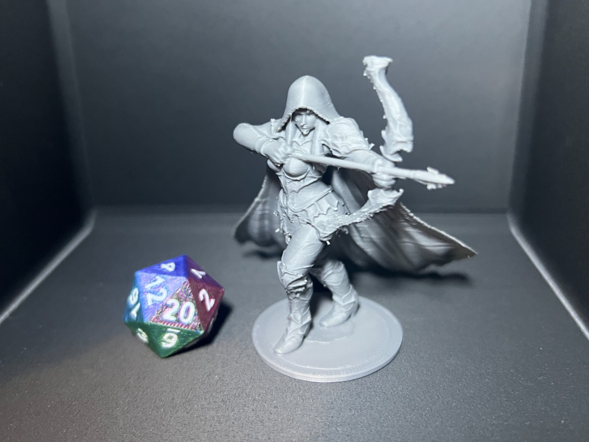 D&D-Abgrund-Bogenschützin