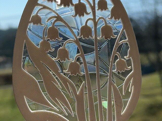 Easter Egg Sun Catcher