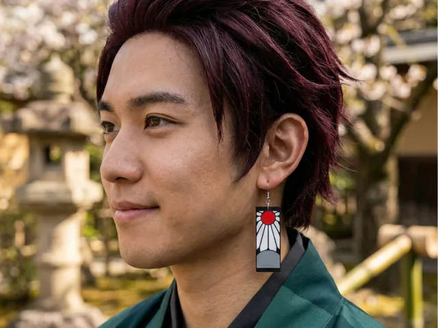 Orecchini Tanjiro Demon Slayer
