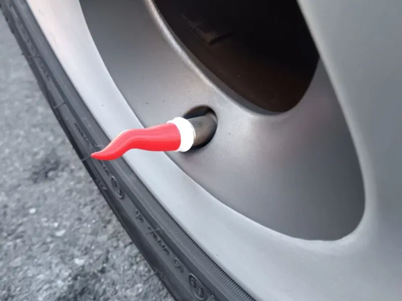 cappucci per valvola corno portafortuna tuning 