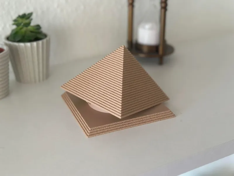 Hidden Storage Twist lock Pyramid