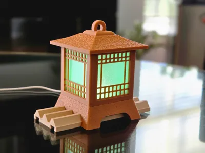 Moku - Japanese Lantern Desktop Lamp